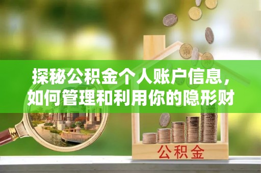 三星探秘公积金个人账户信息，如何管理和利用你的隐形财富
