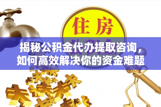 三星揭秘公积金代办提取咨询，如何高效解决你的资金难题