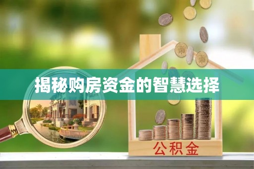 三星揭秘购房资金的智慧选择