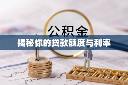 三星揭秘你的贷款额度与利率