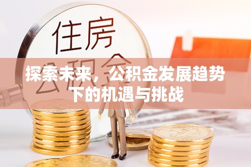 三星探索未来，公积金发展趋势下的机遇与挑战